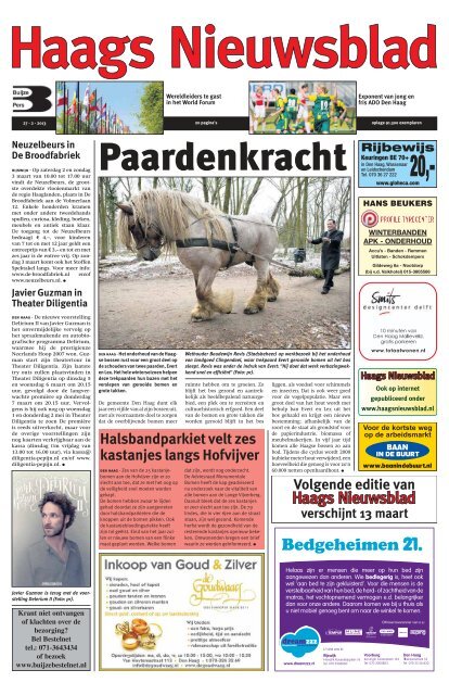 Haags Nieuwsblad 2013-02-27.pdf 7MB - Archief kranten - Buijze Pers