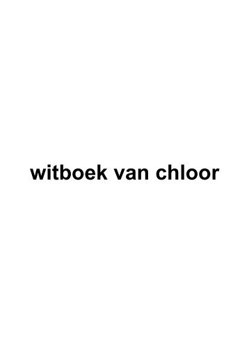 Chloor witboek.pdf - BrandweerKennisNet