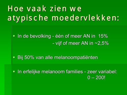 Huidkanker: zo vroeg mogelijk herkennen!