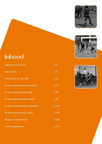 Download de brochure Sportkampen 2013 in pdf - Bloso