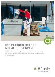 IHR KLEINER HELFER MIT ABHOLSERVICE