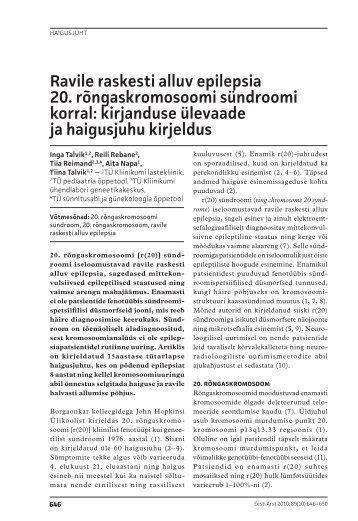 Article PDF - Eesti Arst