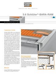 5.6 Schlüter®-BARA-RAM - Rosco