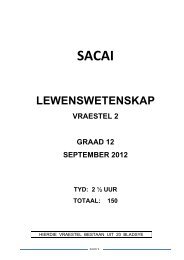 LEWENSWETENSKAP - sacai