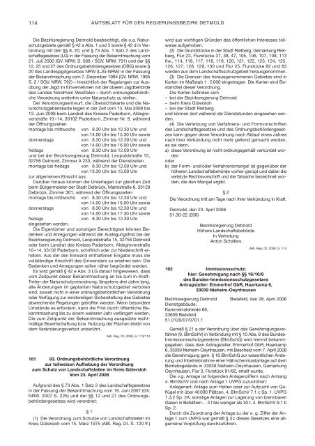 19_1078111 Amtsblatt Nr. 19 - Bezirksregierung Detmold