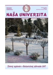 č. 6 (február 2010) - Univerzita Komenského