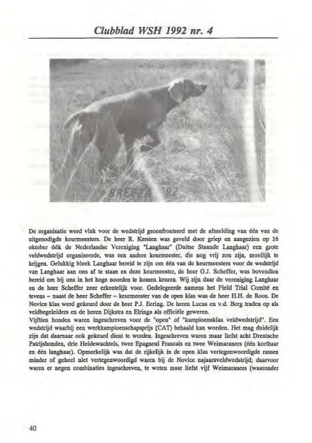 Editie 4 - De Weimarse Staande Hond