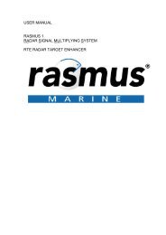 user manual rasmus 1 radar signal multiplying ... - Polaris-as.dk