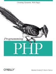 Programming PHP