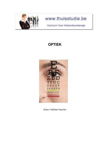 OPTIEK - Ondernemersschool