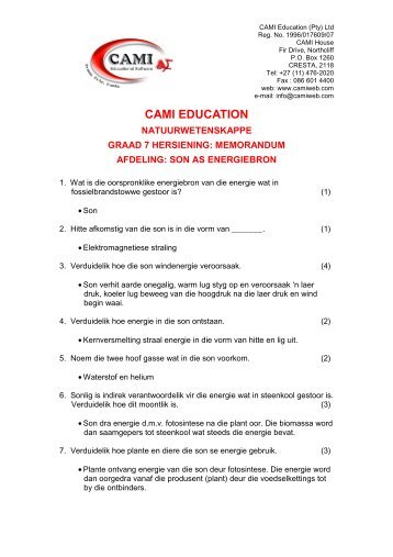 memo gr7 son as energiebron.pdf - CAMI EDUCATION