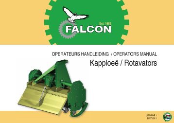 Kapploeë / Rotavators - Falcon Agricultural Equipment