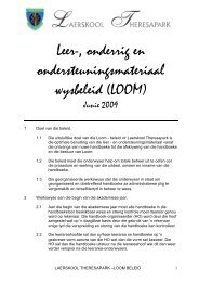 Leer-, onderrig en ondersteuningsmateriaal wysbeleid (LOOM)