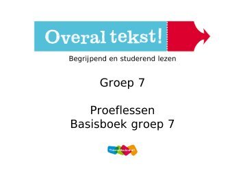 Groep 7 Proeflessen Basisboek groep 7 - ThiemeMeulenhoff