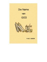 Name van God pdf - Ecclesia