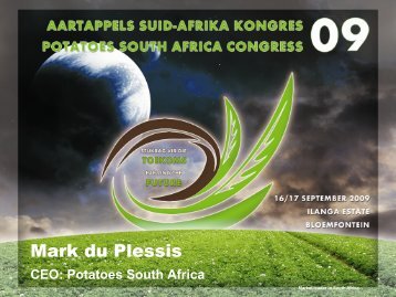Mark du Plessis - Potatoes South Africa