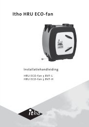 Itho HRU ECO-fan - Luchtwinkel