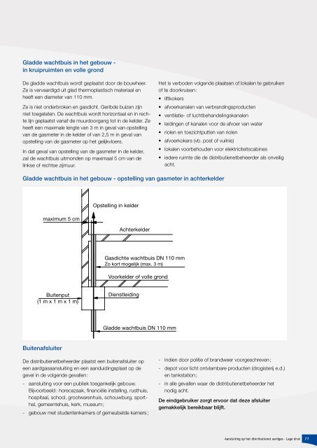 Aansluiting op het distributienet aardgas - Eandis