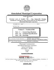 section - c : specifications - Ahmedabad Municipal Corporation