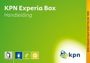 KPN Experia Box - Handleidingen en software