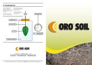 2010.12.01 - ORO SOIL SOIL QUALITY BROCHURE - ORO Agri
