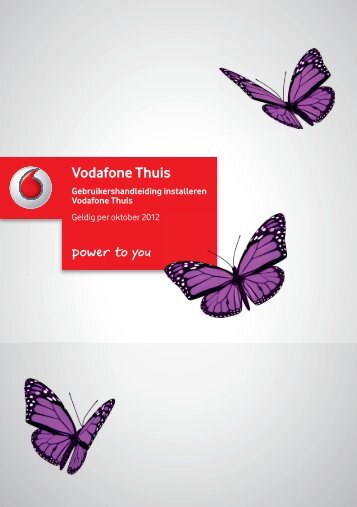 Handleiding installatie Vodafone Thuis met TP Link router - Internet ...
