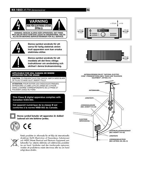 RX1052 v3 DUT_Issue_1.indd - Rotel