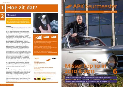 APK-keurmeester nr 56 - maart 2012 pdf, 965kb - Rdw