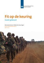 Fit op de keuring - Werken bij Defensie