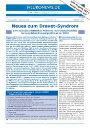 Die Zusammenfassung der Dravet-Sitzung finden ... - NeuroNews.de