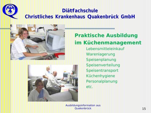 Diätfachschule Christliches Krankenhaus Quakenbrück GmbH