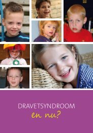 Brochure 'Dravetsyndroom, en nu?' - Epilepsie Vereniging Nederland