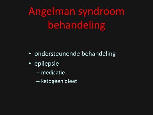 epilepsie syndromen diagnostiek en behandeling