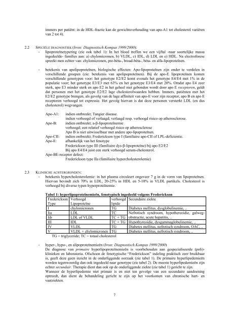 Endocrinologie Metabolisme en Diversen - NVKC