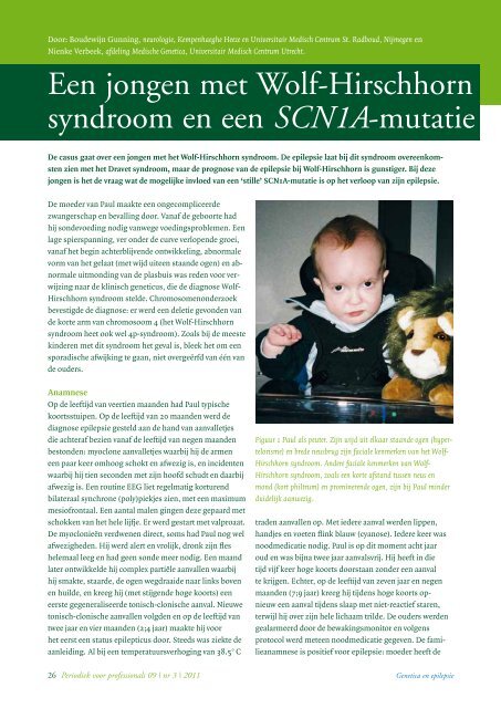 september 2011 - Nederlandse Liga tegen Epilepsie