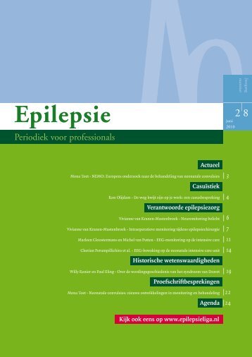 juni 2010 - Nederlandse Liga tegen Epilepsie