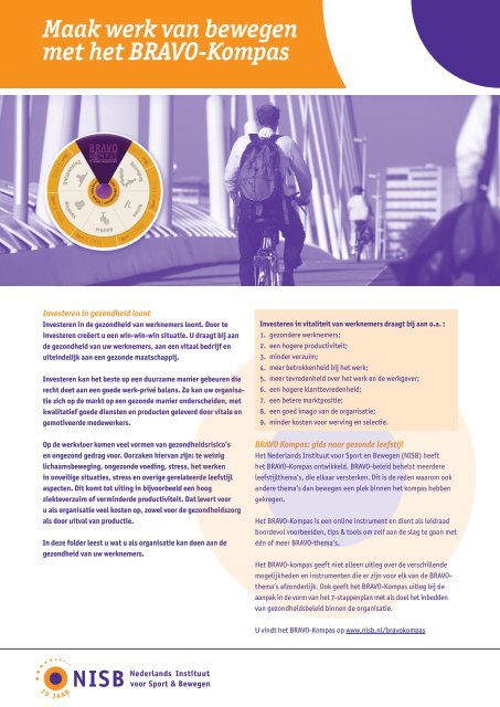 Flyer BRAVO-kompas - NISB