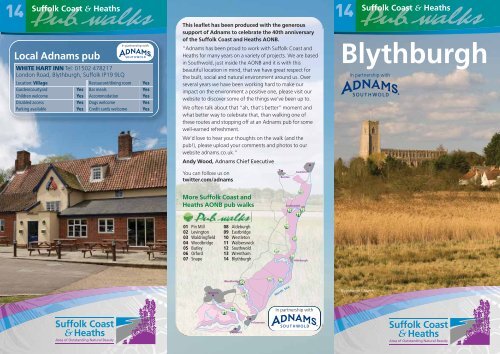 Blythburgh walks - Suffolk Coast and Heaths