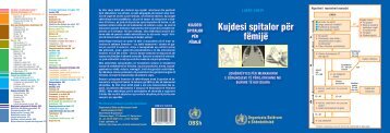 Kujdesi spitalor për fëmijë - ICHRC