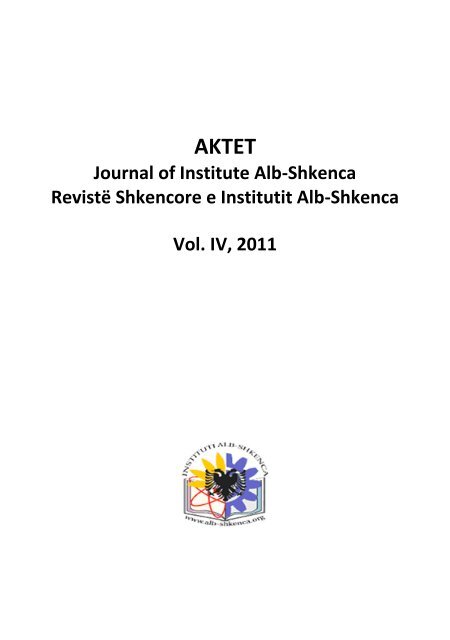 Nr 1 - ALPA - Albanian Papers