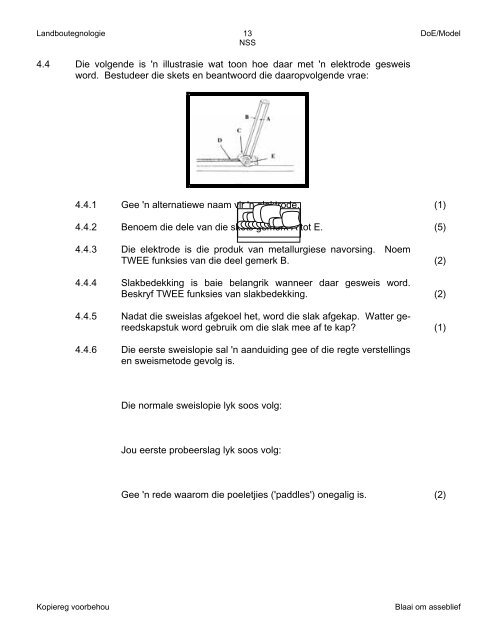 NASIONALE SENIOR SERTIFIKAAT GRAAD 10