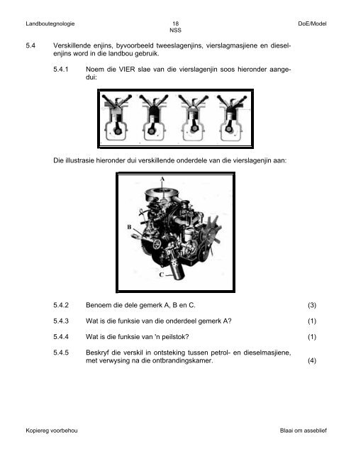 NASIONALE SENIOR SERTIFIKAAT GRAAD 10