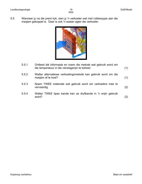 NASIONALE SENIOR SERTIFIKAAT GRAAD 10