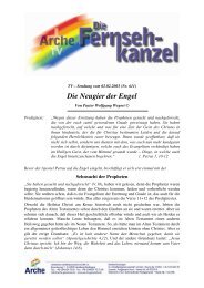 PDF-Datei herunterladen - Gemeinde und Missionswerk ARCHE