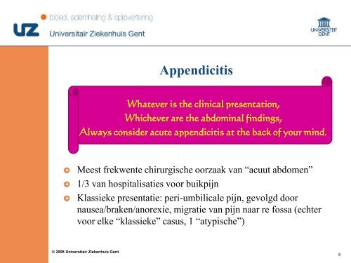 Pediatrische abdominale urgenties - Surgery.ugent.be