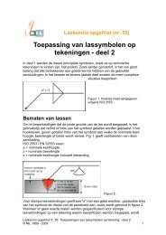 Toepassingen van lassymbolen op tekening - deel 2 - NIL