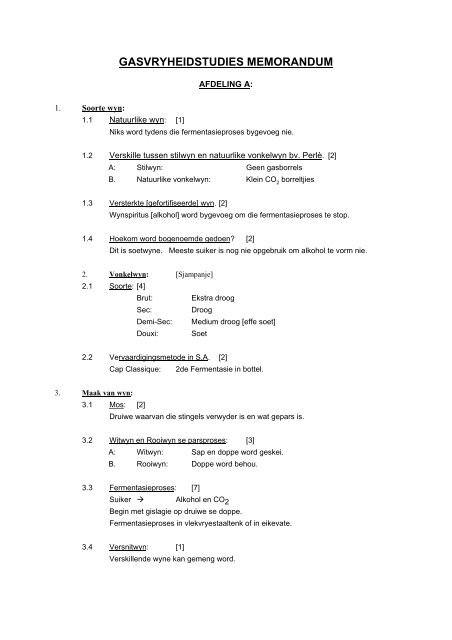 GASVRYHEIDSTUDIES MEMORANDUM - 24.com