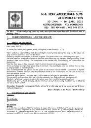 MIDSUID Bulletin 2.pdf - NG Kerk Middelburg-Suid