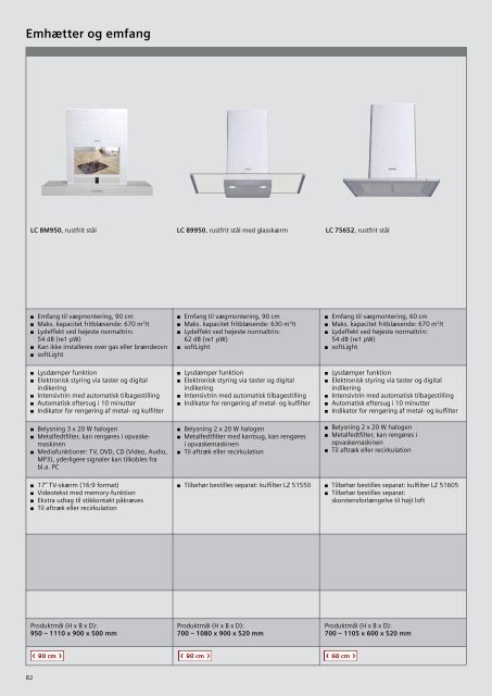 Kogesektioner - Siemens