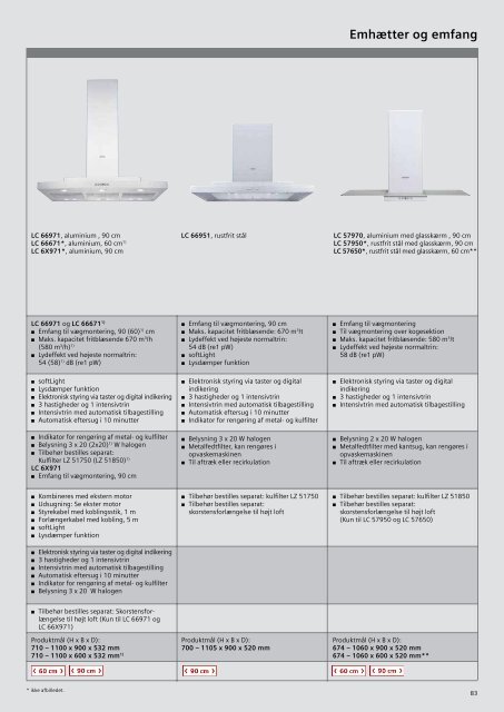 Kogesektioner - Siemens